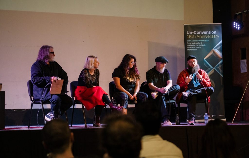 A panel featuring: JAY TAYLOR (Moderator, Music Venue Trust) HANNAH DEEBLE (Hastings Fat Tuesday) MARK PAGE (The Sesh) DAVE CARTER (Massey University) GERALDINE ZANASKA (Compass Music)