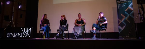 A panel of special guests curated by Come Play With Me. Photo credit: Brendan Clayton