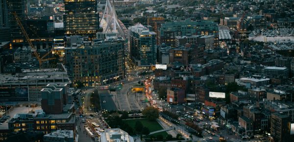 Boston USA city skyline