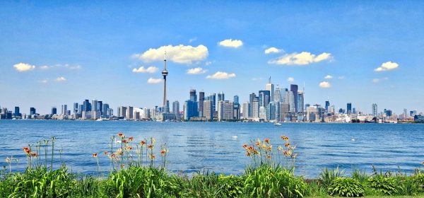 A photo of the Toronto skyline